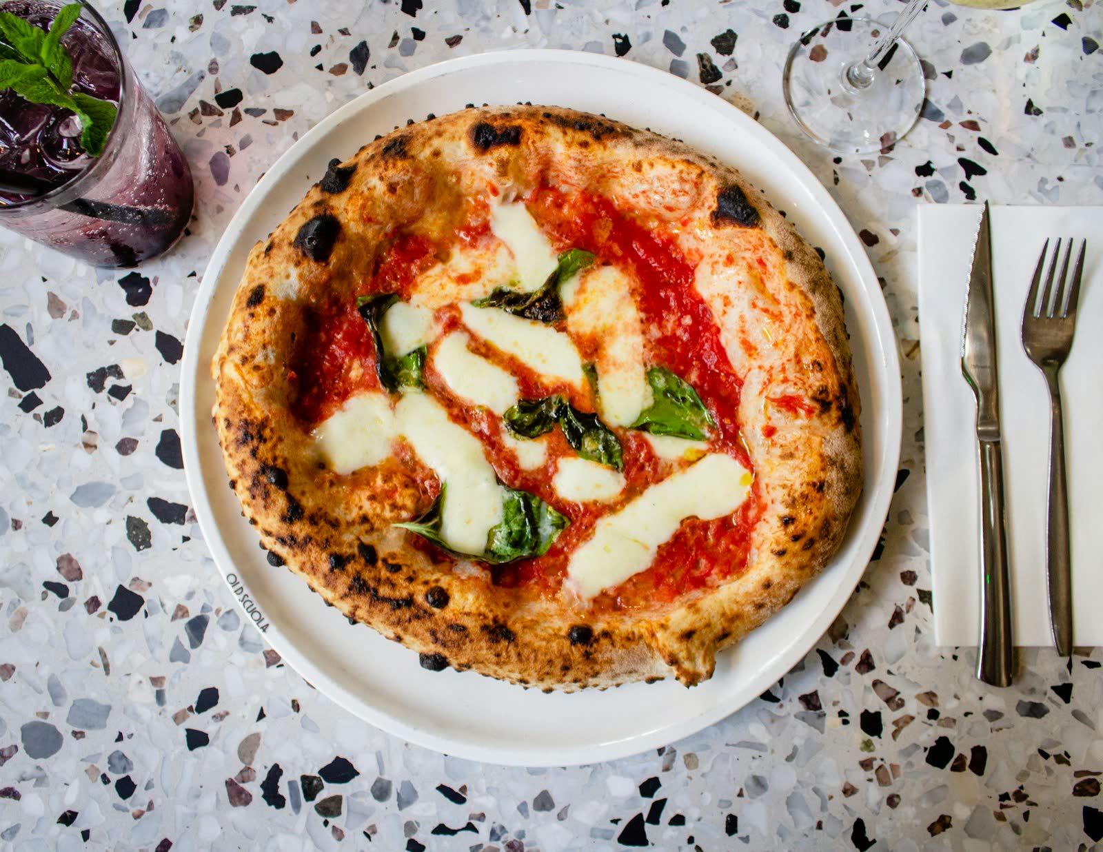 Margherita auf Terrazzo