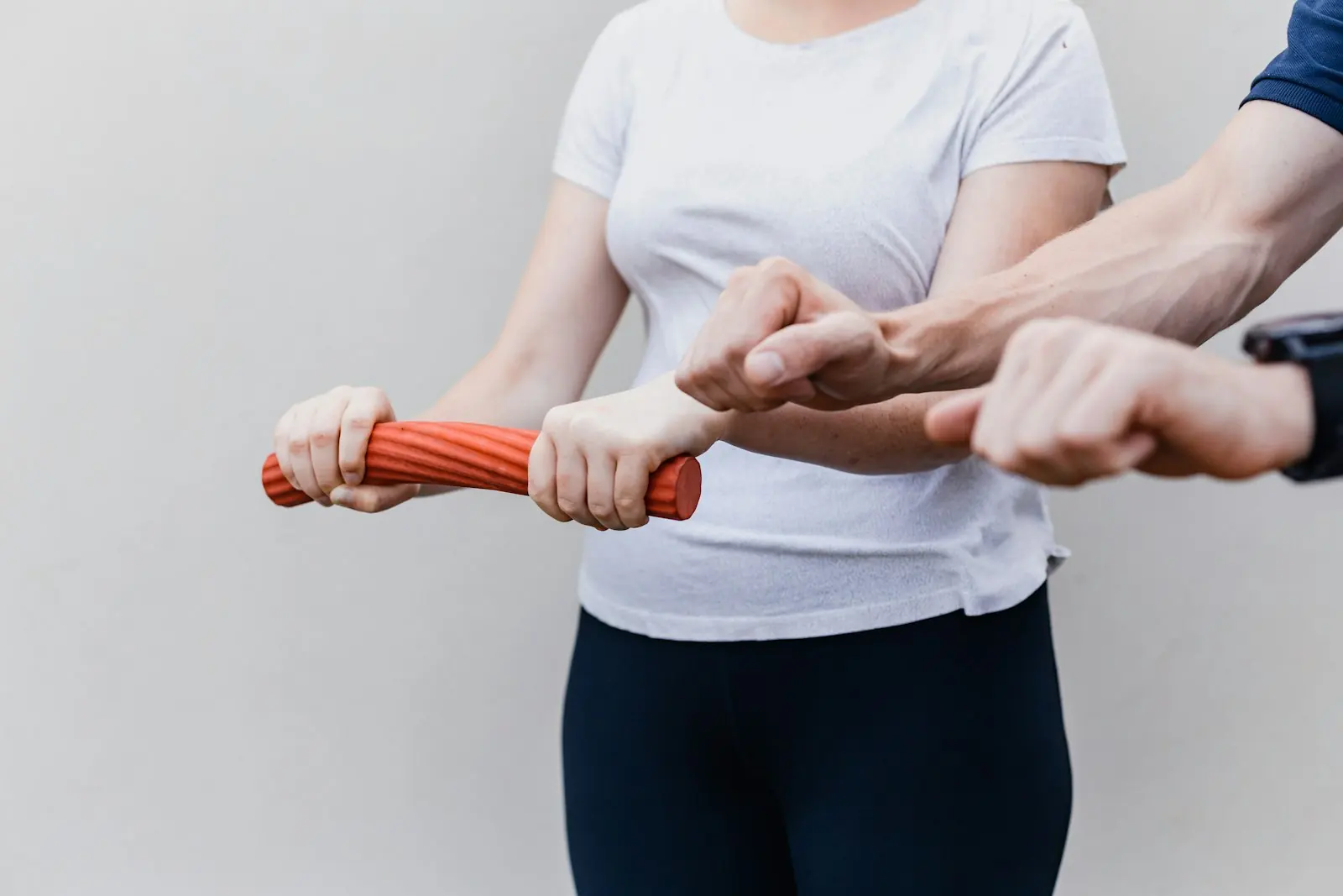 Übung mit dem Theraband