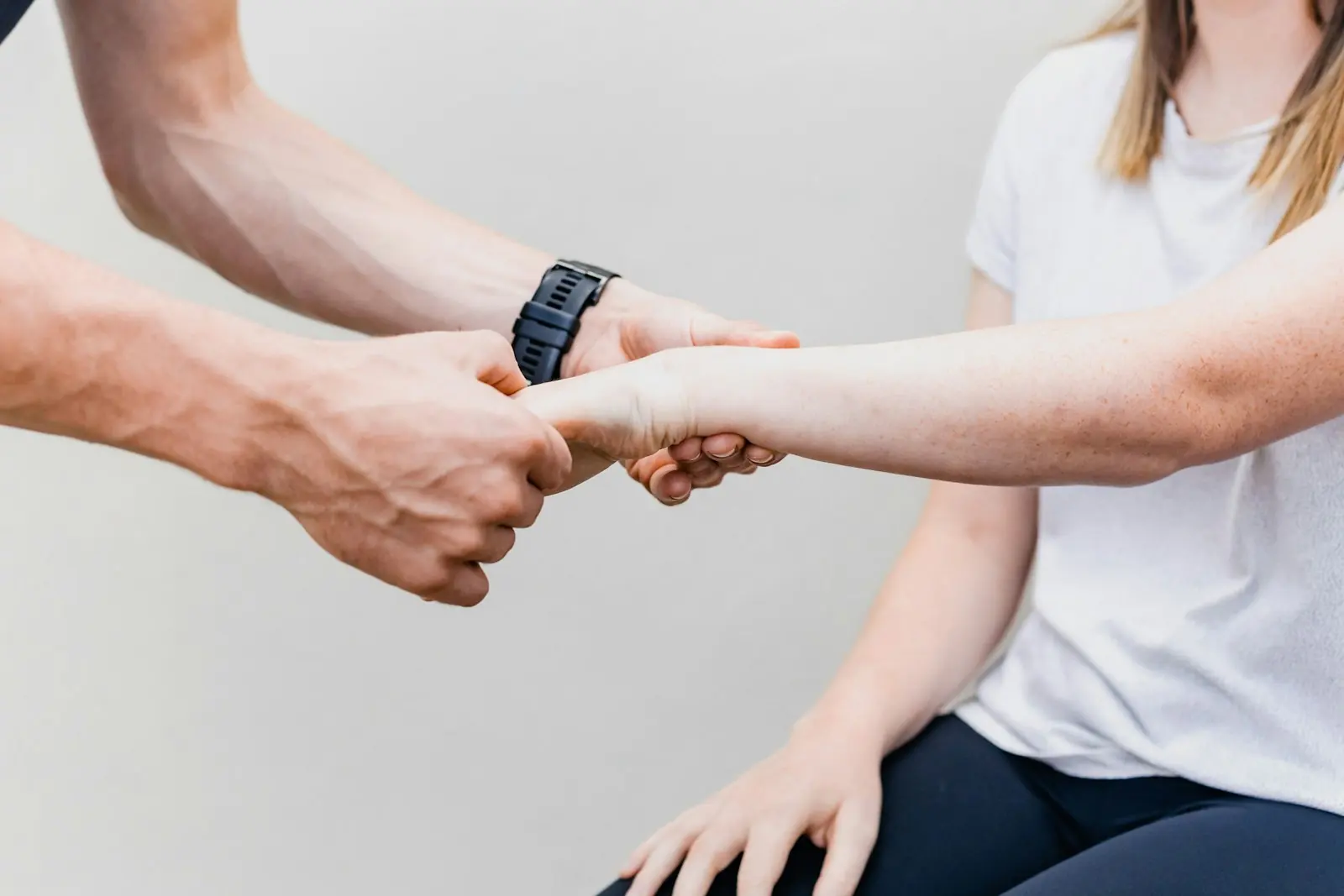 Therapeutin und Patientin im Gespräch