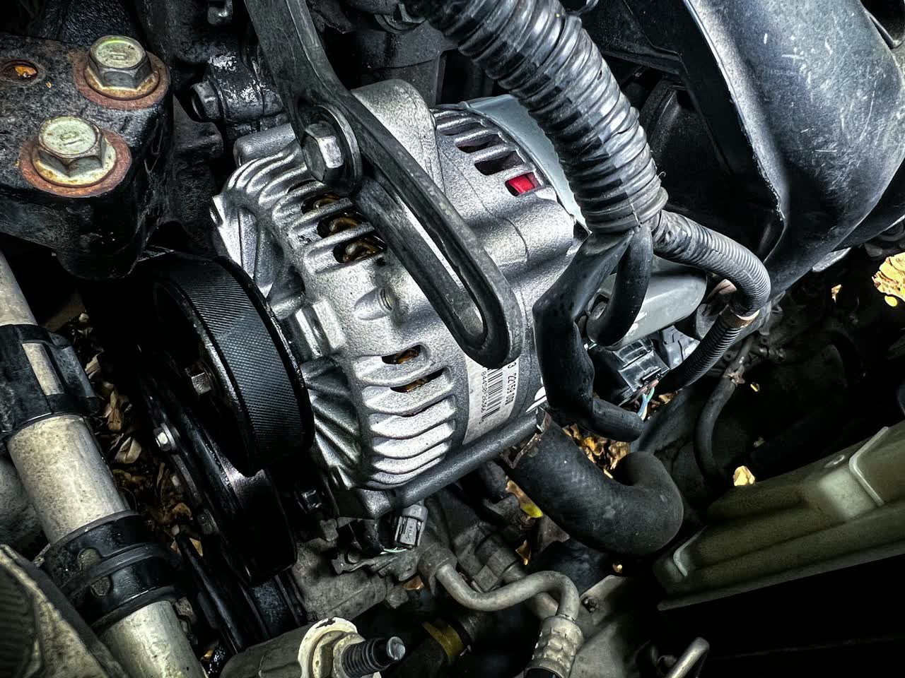 Motorraum im Detail